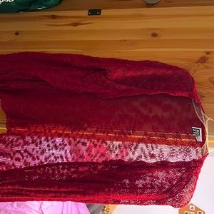 Maroon/Pink Cardigan